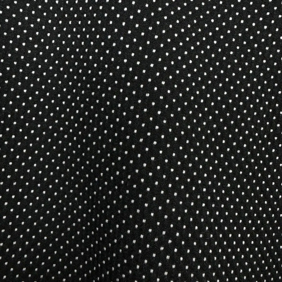 NWT ZARA Micro Polka Dot Dress Pants Trousers Size 4 Black White 30x27.5 Ankle - Picture 2 of 9